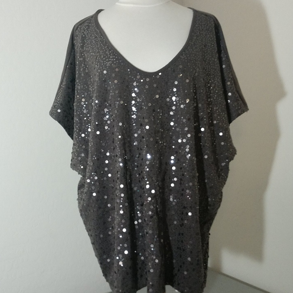 Lane Bryant sequin top